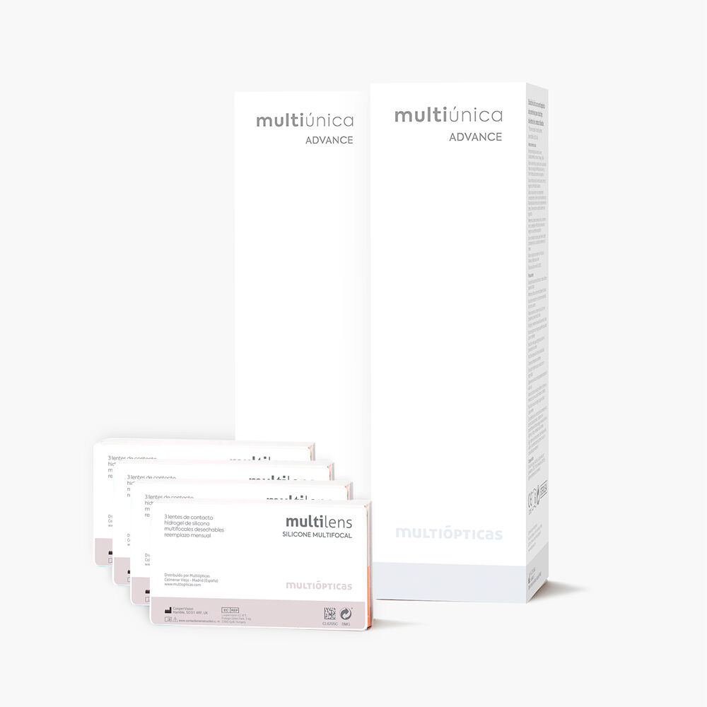 Pack semestral multifocal silicona premium advance